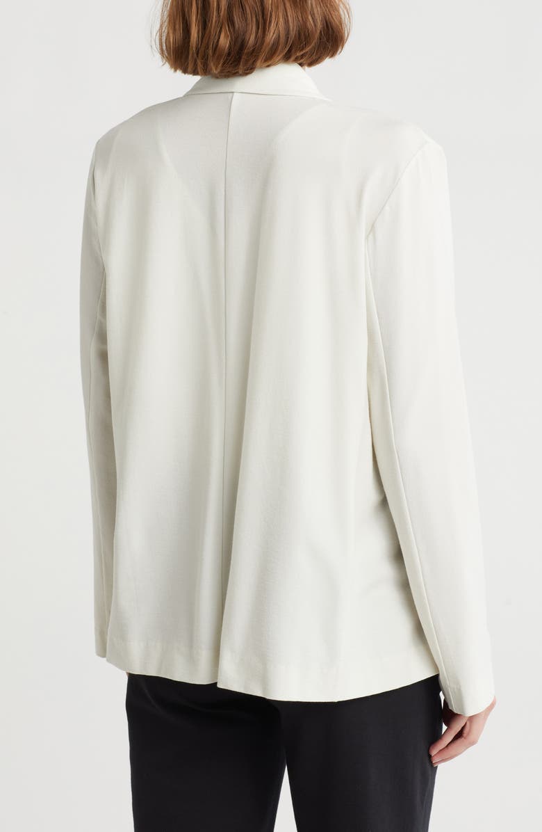 Eileen Fisher Open Front Blazer, Alternate, color, Bone
