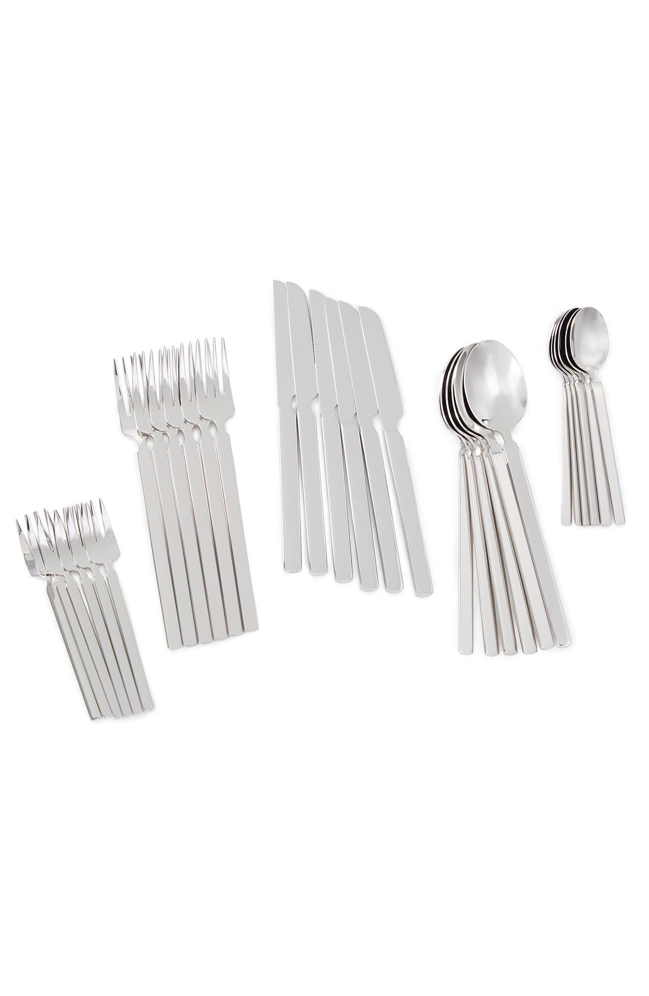 BergHOFF Elegant Stainless Steel 75-Piece Flatware Set