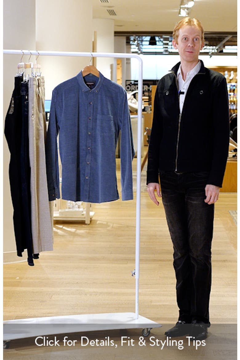 Textured Corduroy Button-Down Shirt video