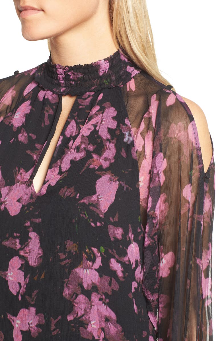 Parker Sabrina Silk Blouse, Alternate, color, 