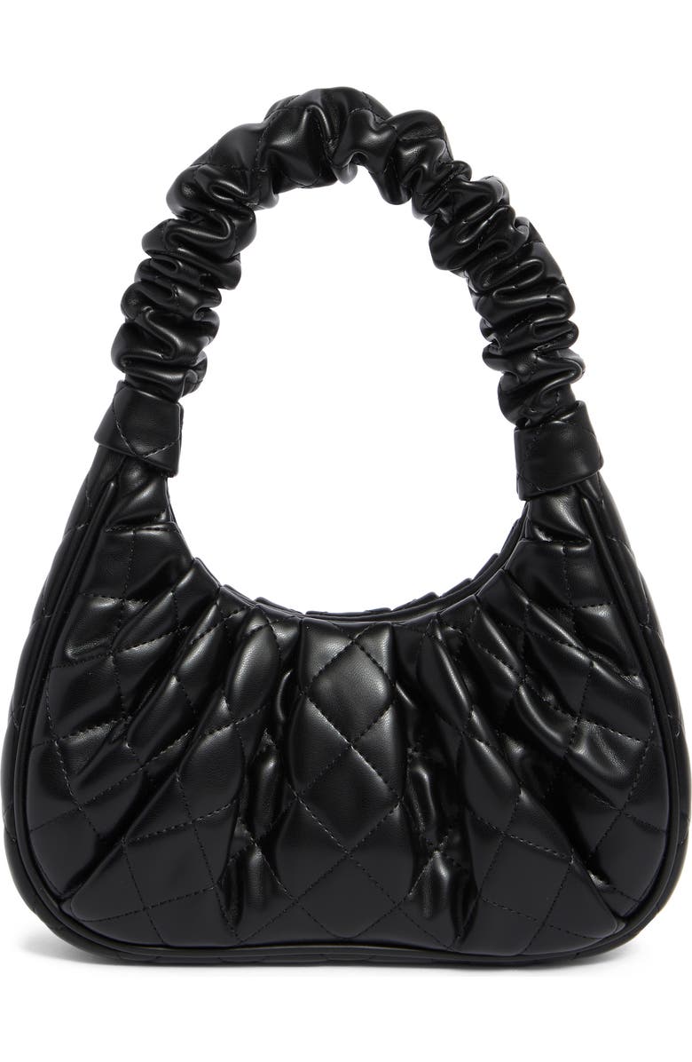 JW PEI Gabbi Rhombus Ruched Quilted Faux Leather Handbag, Alternate, color,