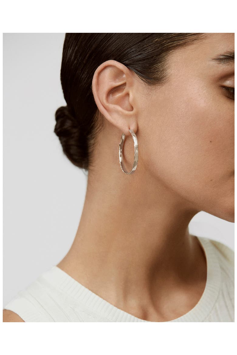 MV Siren™ Muse Wave Hoops, Alternate, color, STERLING SILVER