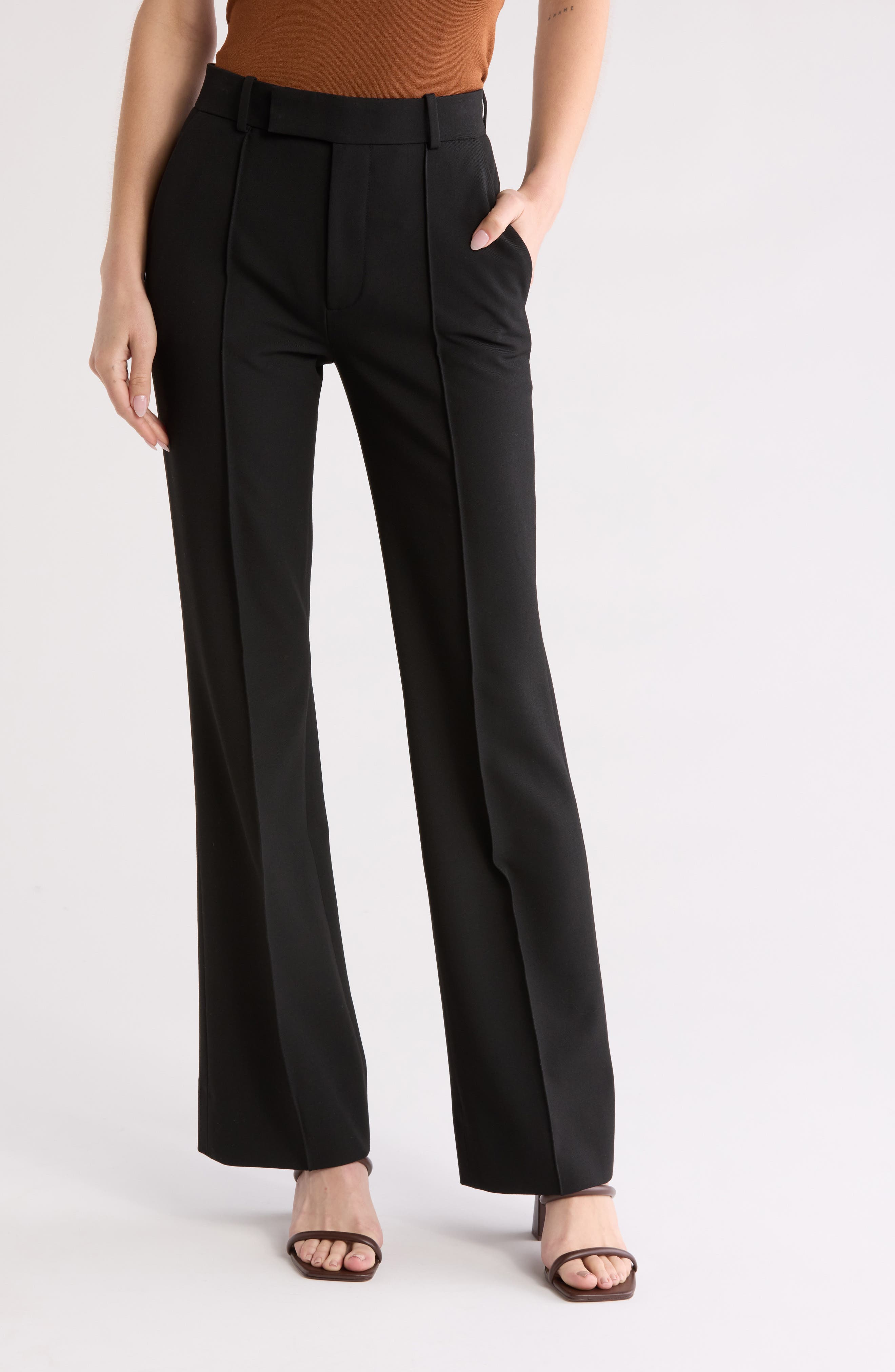 Slim Stacked Trousers (Women) | Nordstromrack