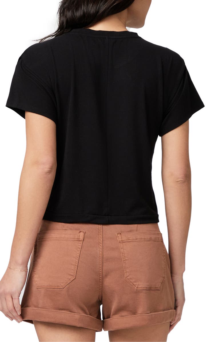 PAIGE Sefa T-Shirt, Alternate, color, Black