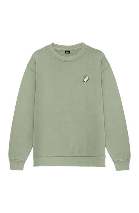 Heartly Ghost Heavyweight Relaxed Sweatshirt
