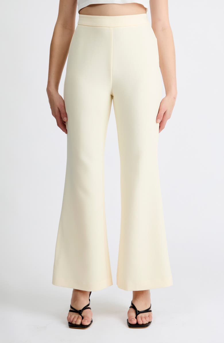 Extro & Vert Emma Tailored Pants, Main, color, Butter