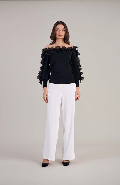 Anne Fontaine Catane Top In Black