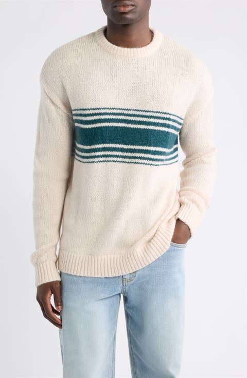 Strata Stripe Crewneck Sweater