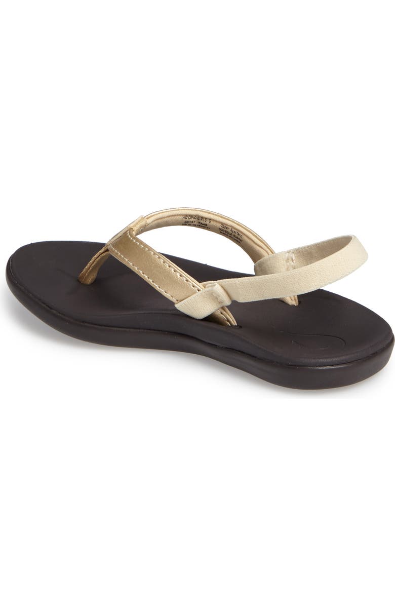 OluKai Ho'opio Sandal, Alternate, color, Bubbly/ Dark Java