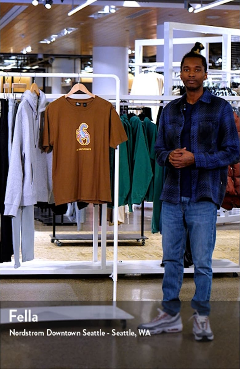 x Saturdays NYC Snyc Graphic T-Shirt, sales video thumbnail