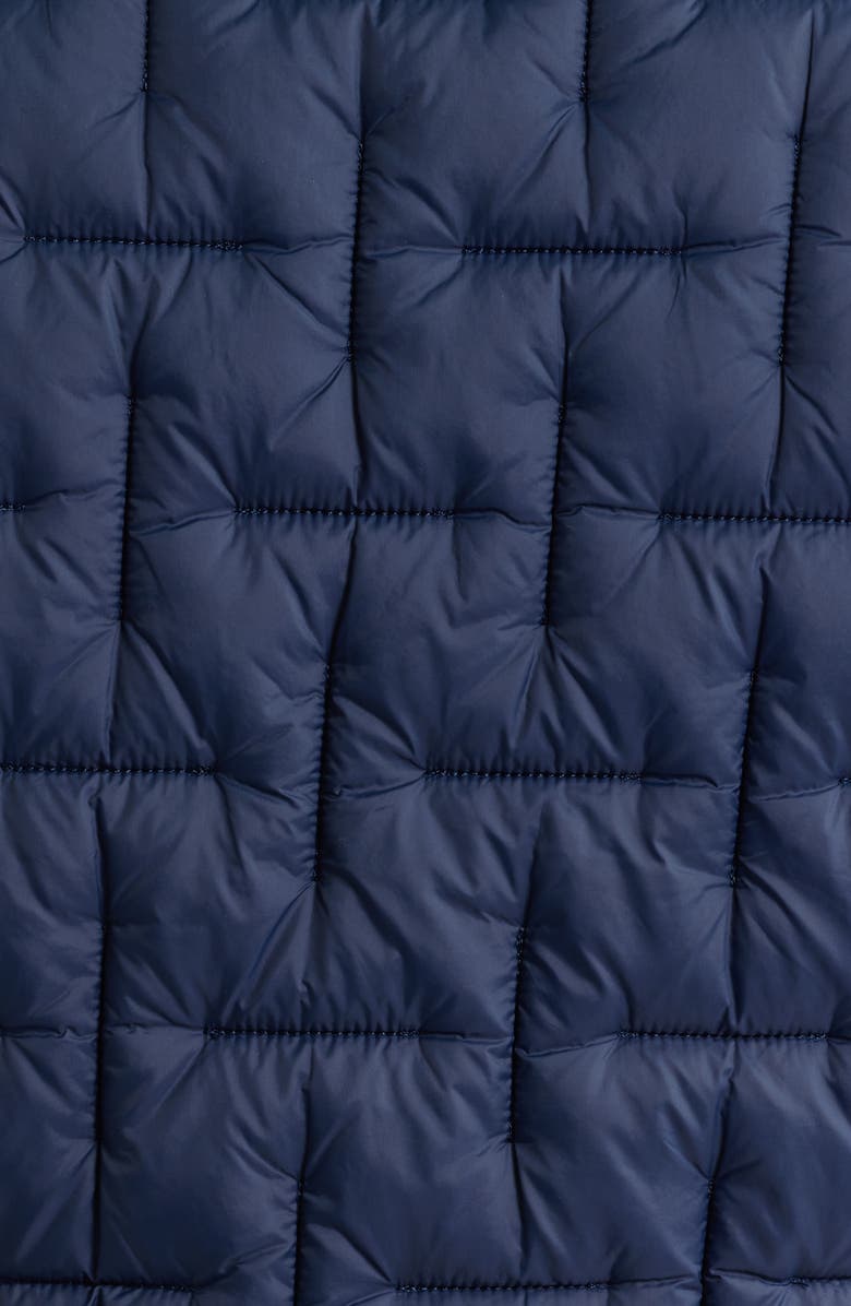 Scott Barber Water Resistant Space Quilted Vest, Alternate, color, Navy