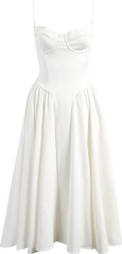 HOUSE OF CB Samaria Corset Fit
Flare Dress