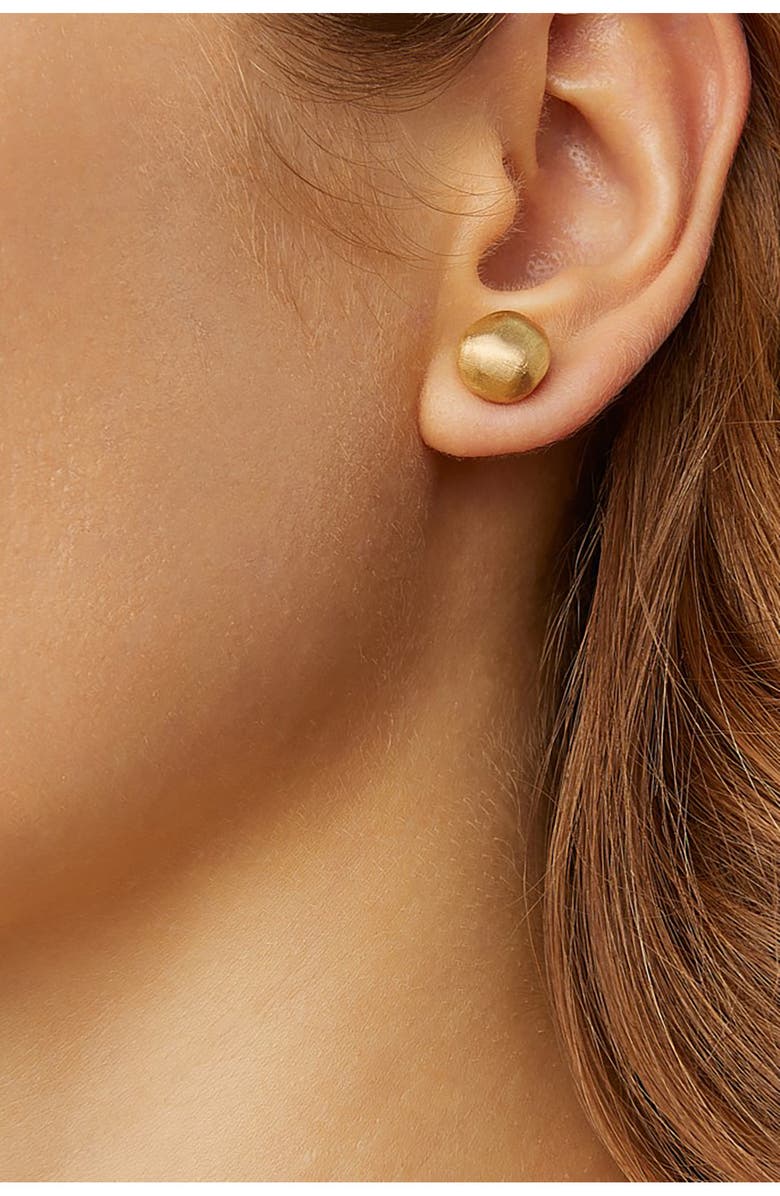 Marco Bicego Africa Gold Nugget Earrings, Alternate, color, Gold