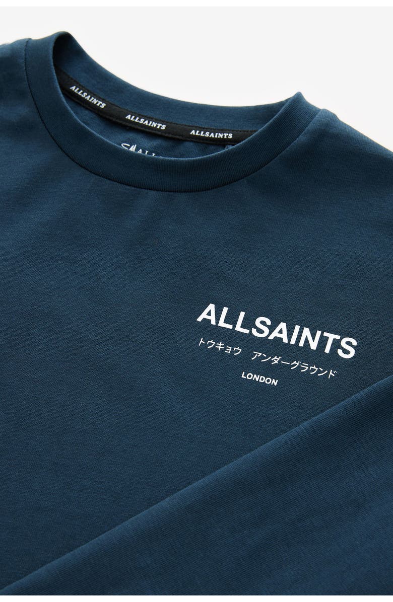 smALLSAINTS by ALLSAINTS Kids' Underground Oversize Long Sleeve Graphic T-Shirt, Alternate, color, 