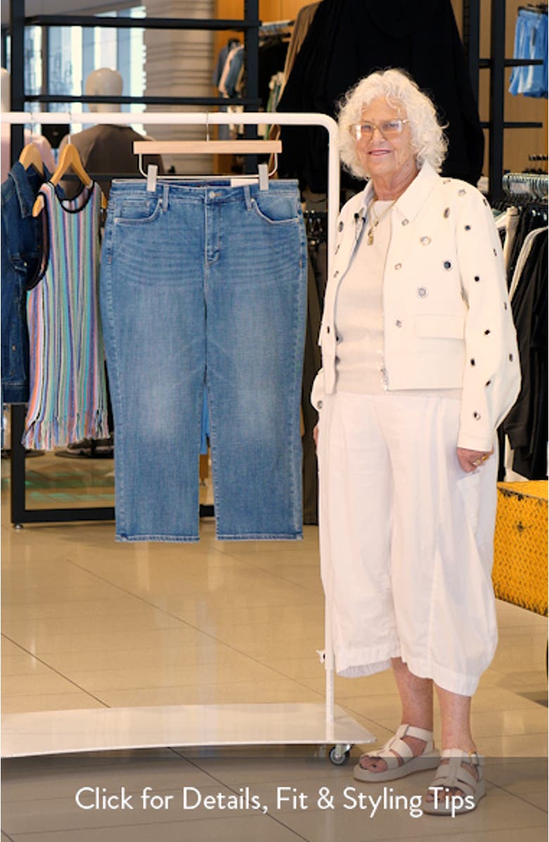 Joni High Waist Relaxed Capri Jeans, sales video thumbnail