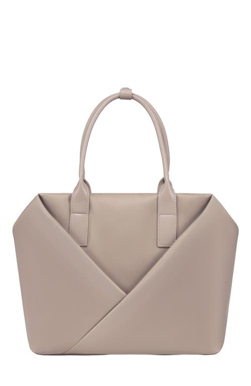 Lux and Nyx Origami Tote 15-inch Laptop Bag For Women in Champagne Taupe  product