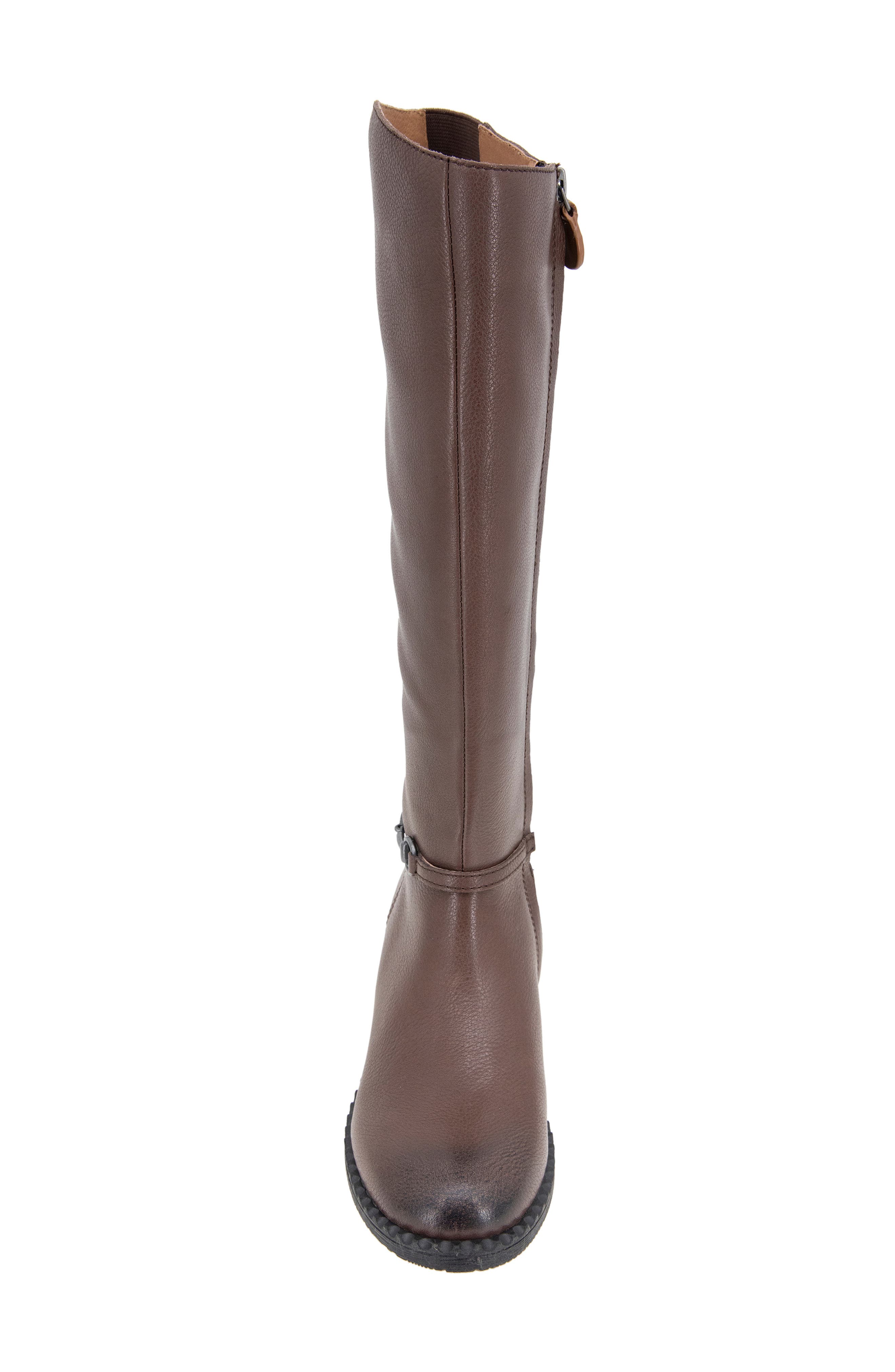 Gentle Souls Barret Knee High Boot, Alternate, color, Chocolate Leather