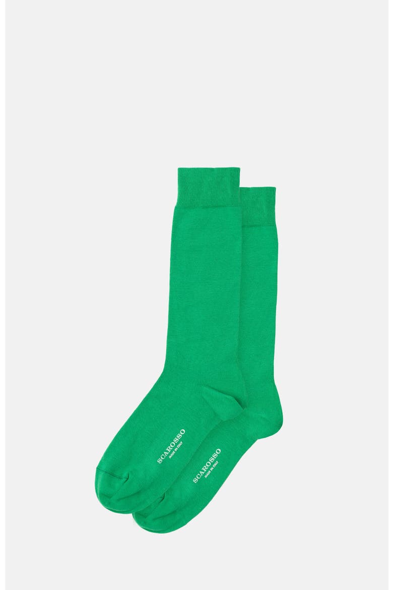 Colocott Socks, Main, color, Bright Green - Cotton