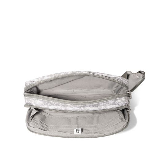 Baggallini Modern Belt Bag Sling In Light Grey Petal