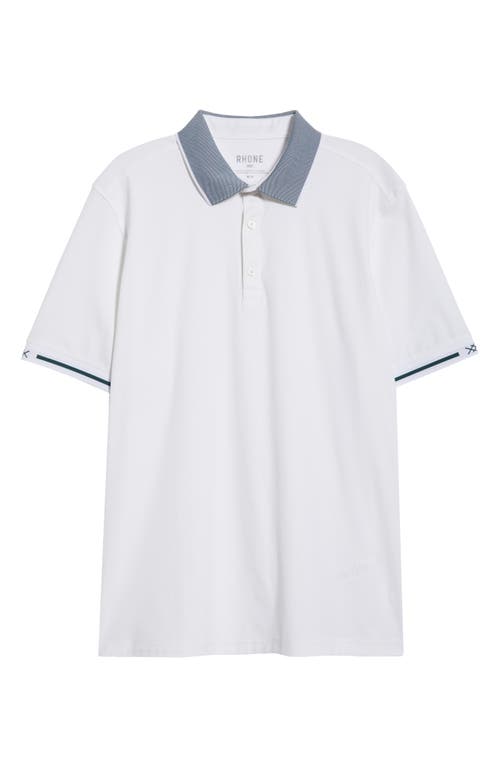 Rhone Foundations Polo In White