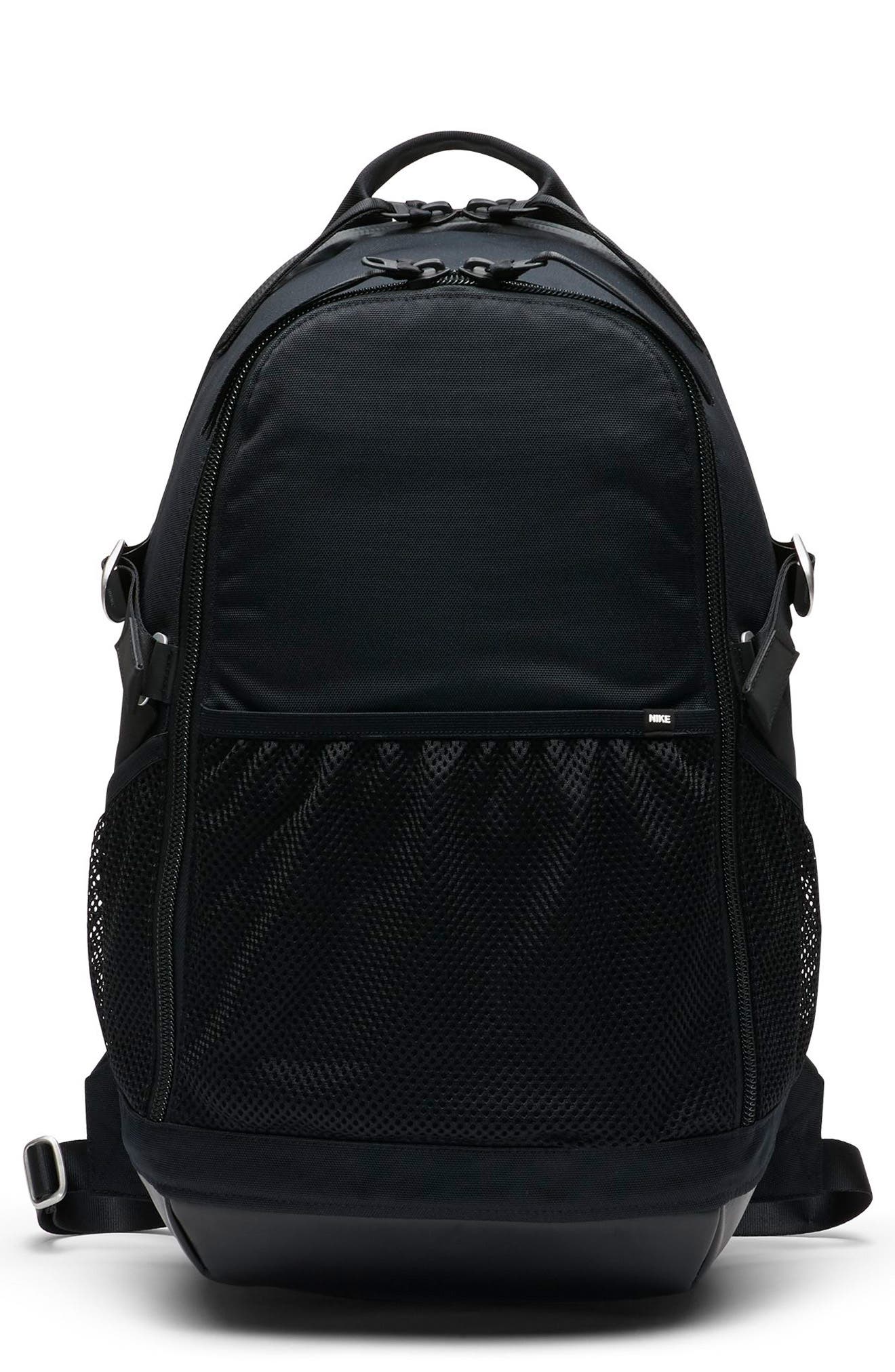 NikeLab Laptop Backpack, Main, color, BLACK/ BLACK/ BLACK