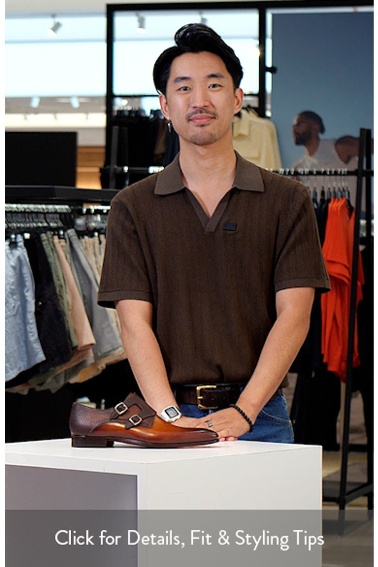 Dacian Two Buckle Monk Shoe video