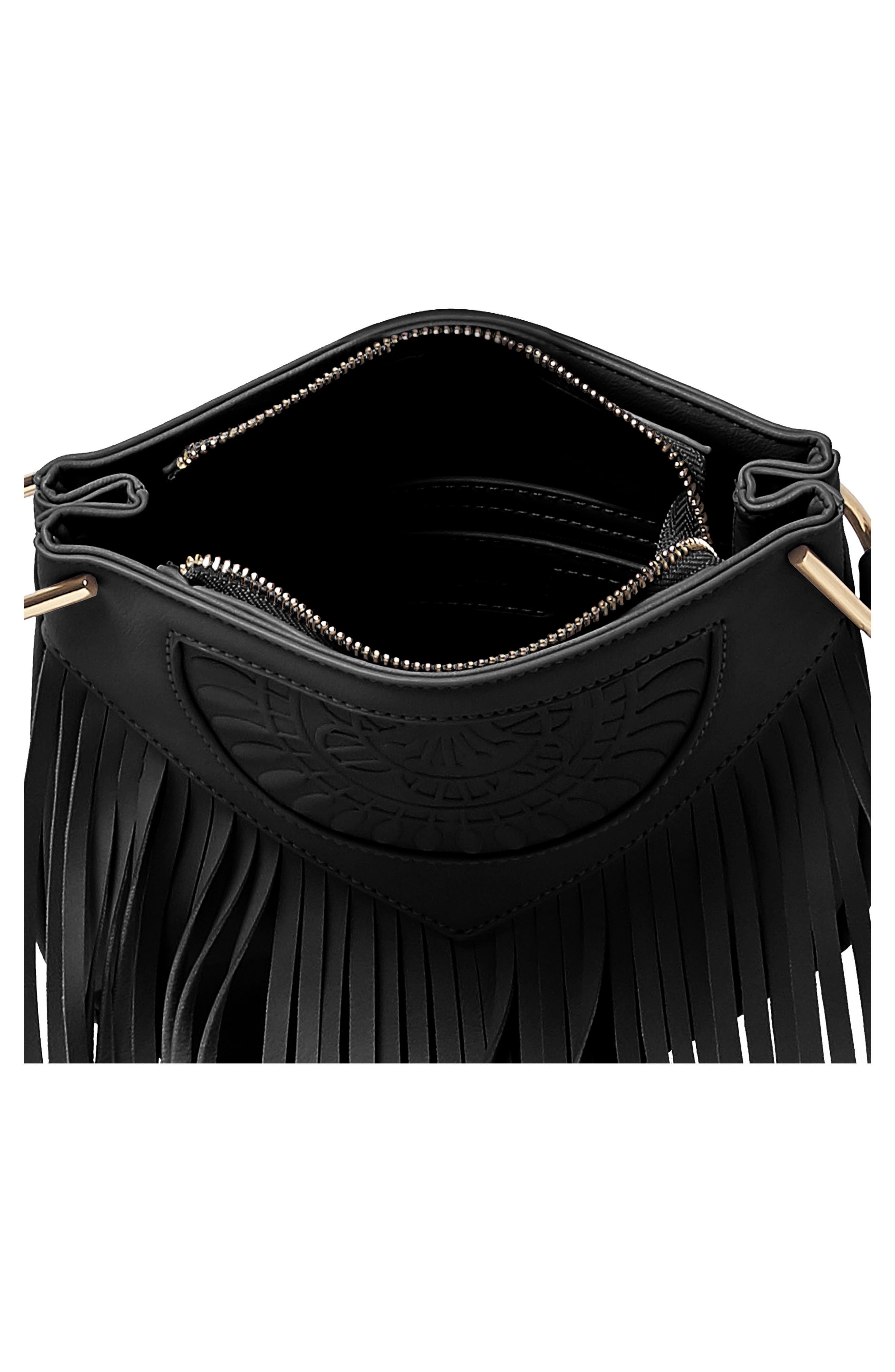 Urban Originals Rose Queen Vegan Leather Crossbody Bag, Alternate, color, 