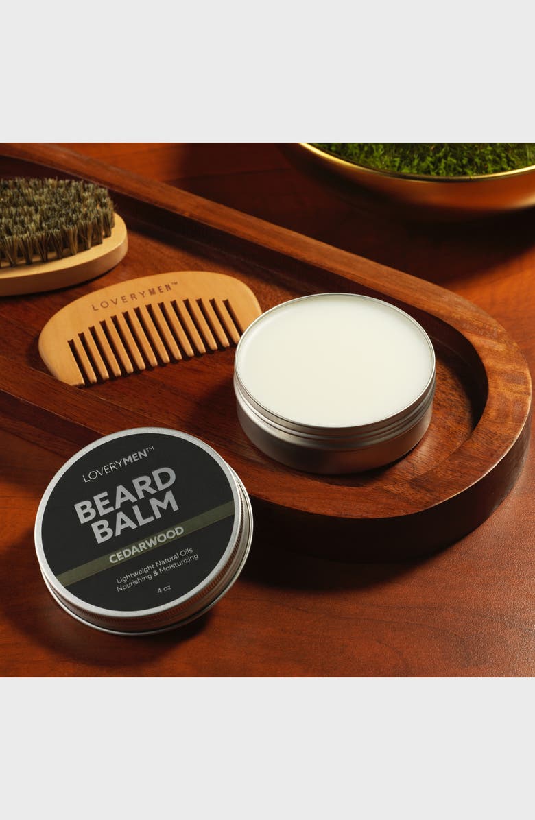 Lovery Beard Balm, Alternate, color, Cedarwood