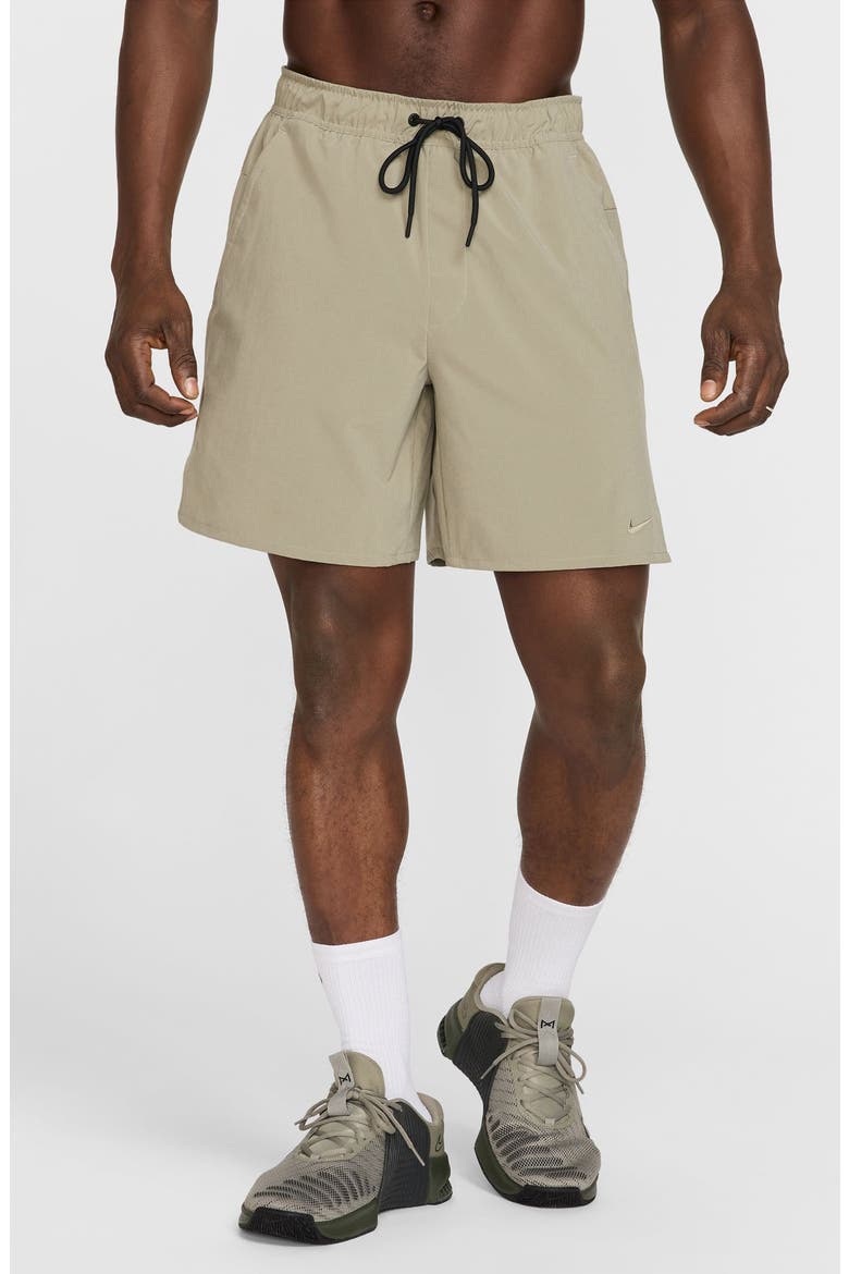 Dri-FIT Unlimited 7-Inch Unlined Athletic Shorts, Main, color, 320 LTARMY/LTARMY