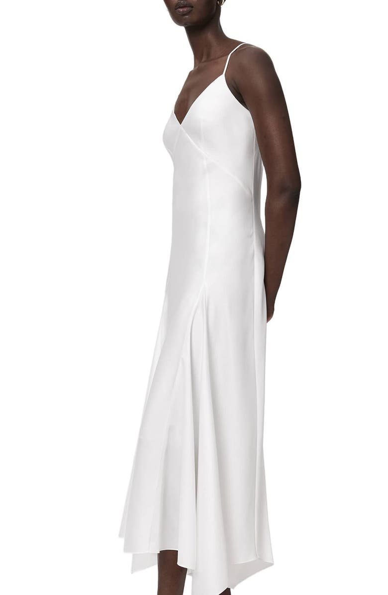 AllSaints Ava A-Line Dress, Alternate, color, Chalk White