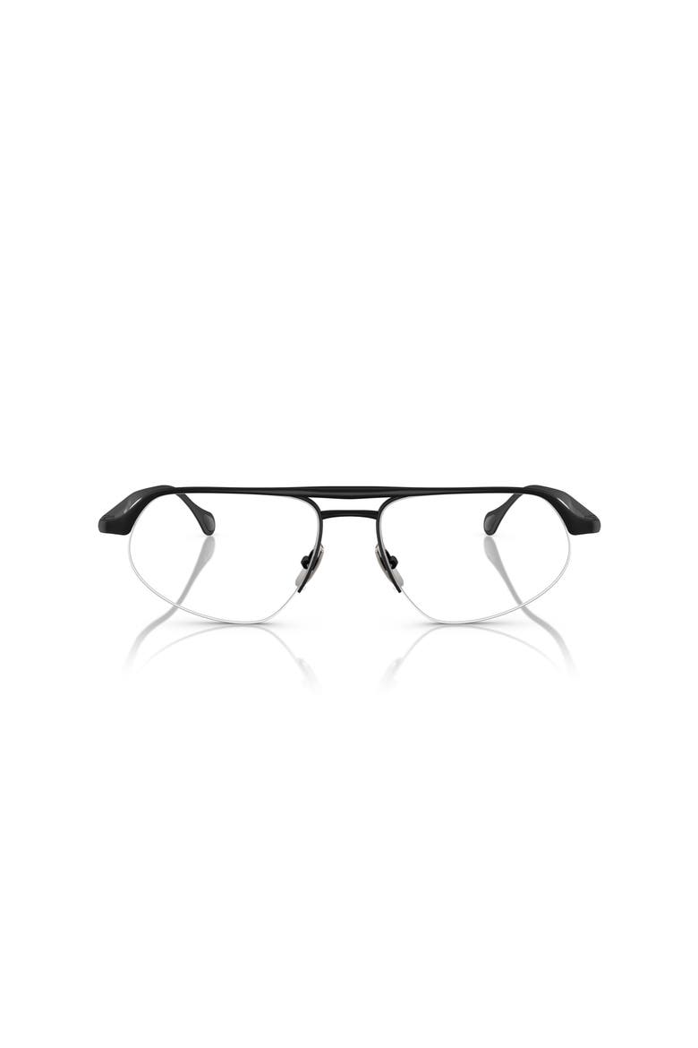57mm Irregular optical glasses, Alternate, color, Black