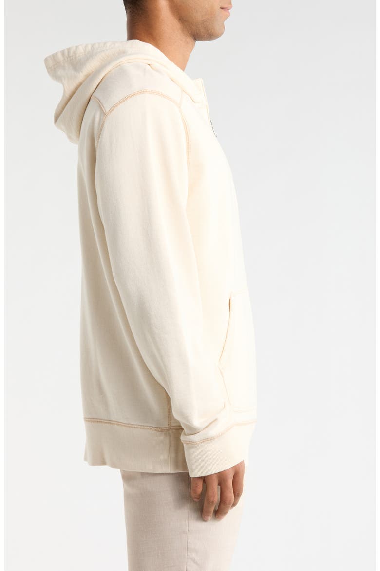 Cirrus Breeze Half Zip Hoodie, Alternate, color, NATURAL
