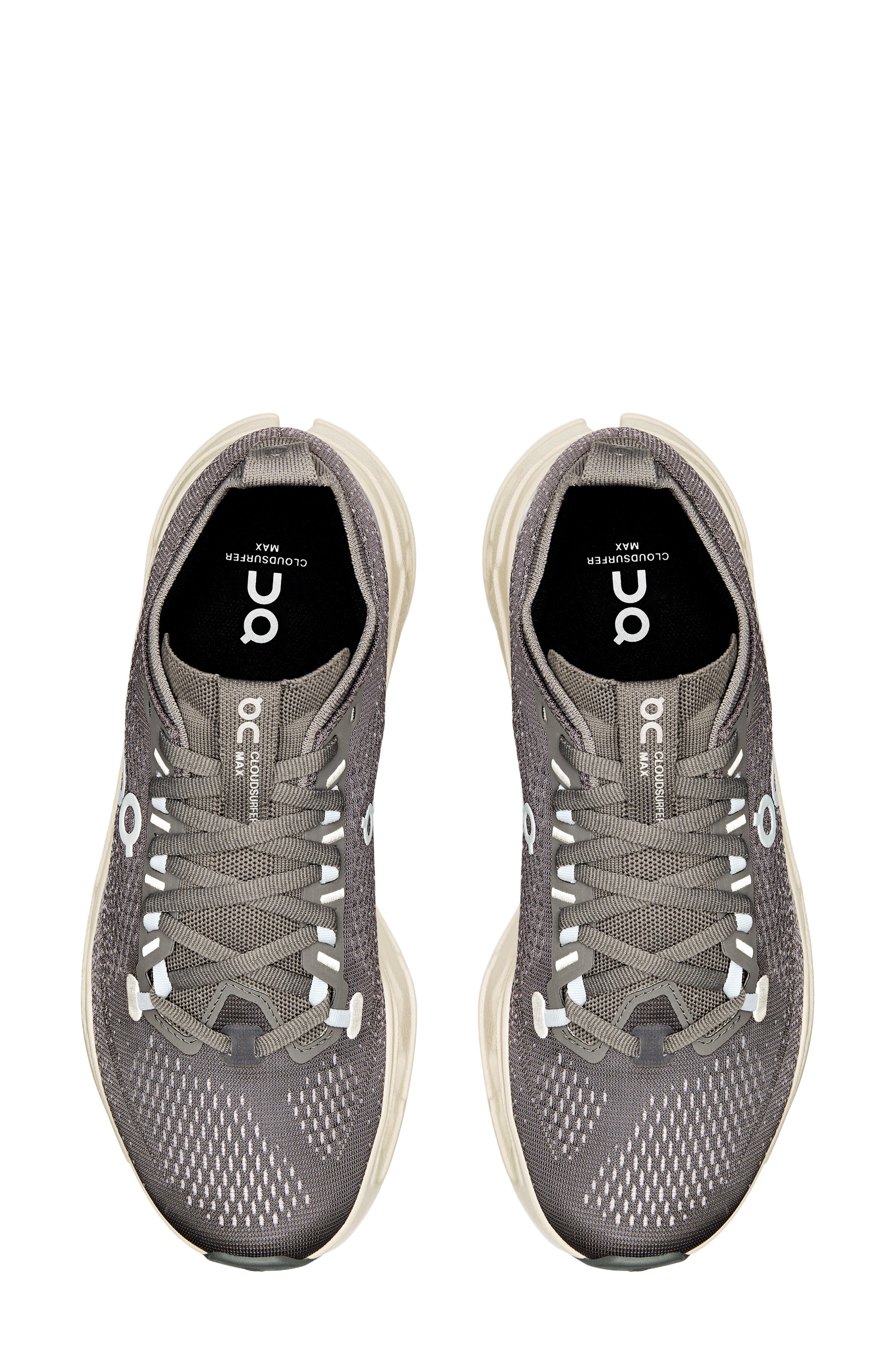Cloudsurfer Max Running Sneaker, Alternate, color, ASPHALT/ ICE