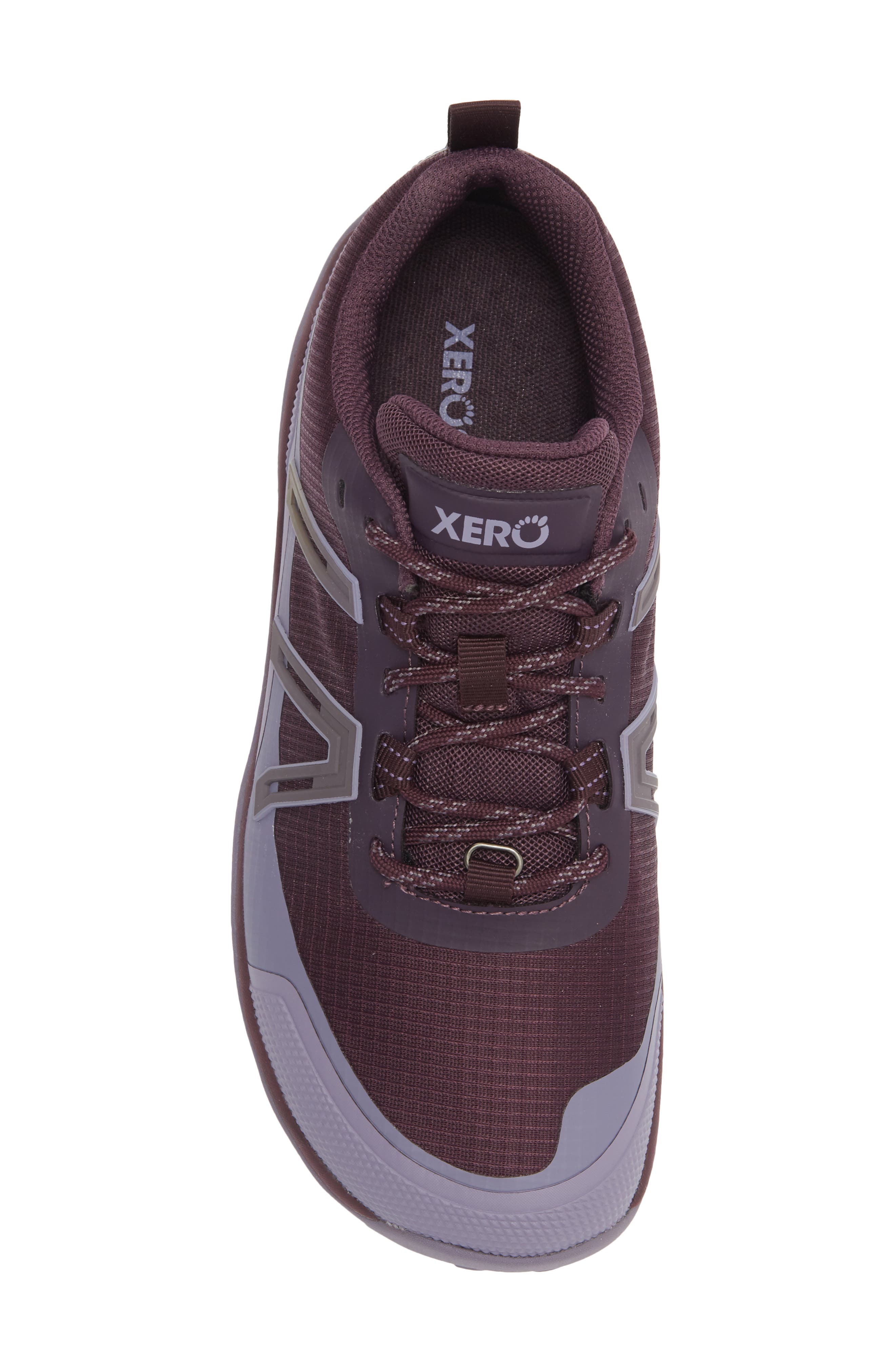 Scrambler Trail Low Waterproof Running Shoe, Alternate, color, PLUM PERFECT / SAGE PURPLE