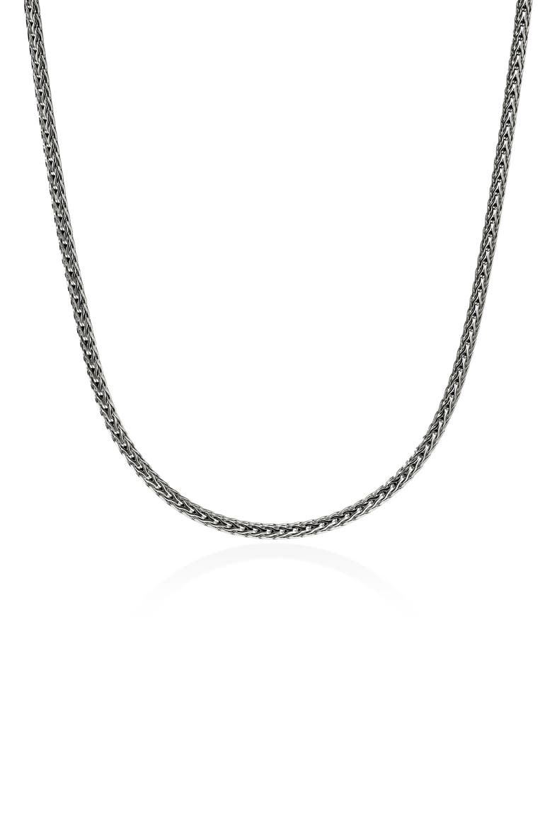 Icon Necklace, Sterling Silver, 3.5mm, Main, color, STERLING SILVER
