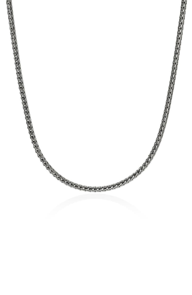 John Hardy Icon Necklace, Sterling Silver, 3.5mm, Main, color, Sterling Silver