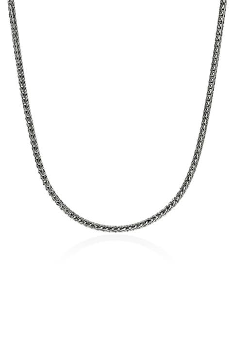 Icon Necklace, Sterling Silver, 3.5mm