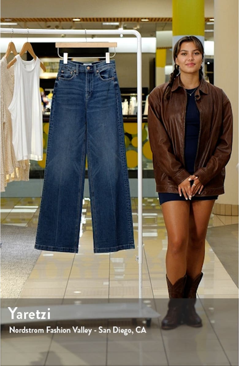 Lana High Waist Wide Leg Jeans, sales video thumbnail