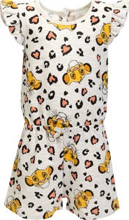 Disney Lion King Simba Sleeveless Skater Romper