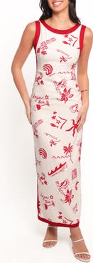 Petal & Pup Fiori Print Sleeveless Maxi Dress