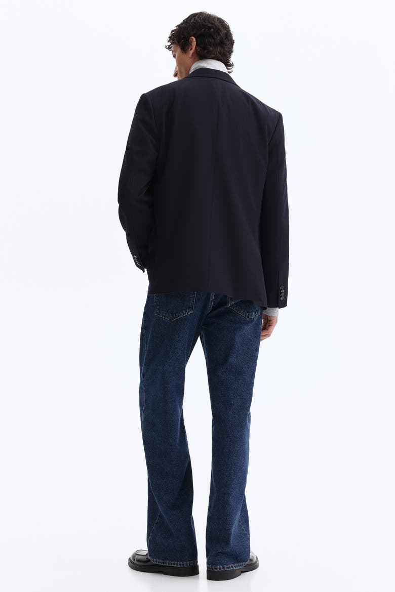 Relaxed Fit Jacket, Alternate, color, Navy blue