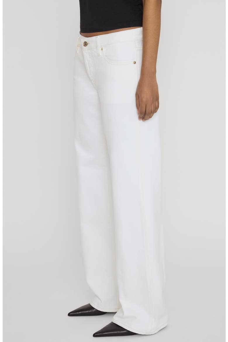 The Pixie Gray Low Rise Wide Leg Jeans, Alternate, color, AU NATURAL CLEAN