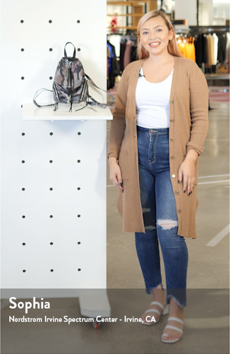 Mini Julian Nylon Convertible Backpack, sales video thumbnail