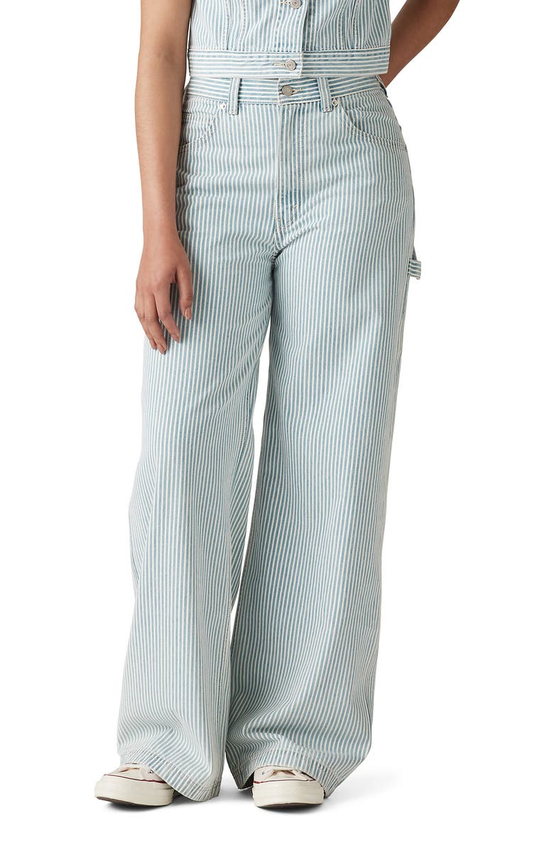 Levi's<sup>®</sup> Cinch Baggy Wide Leg Carpenter Jeans, Alternate, color, 