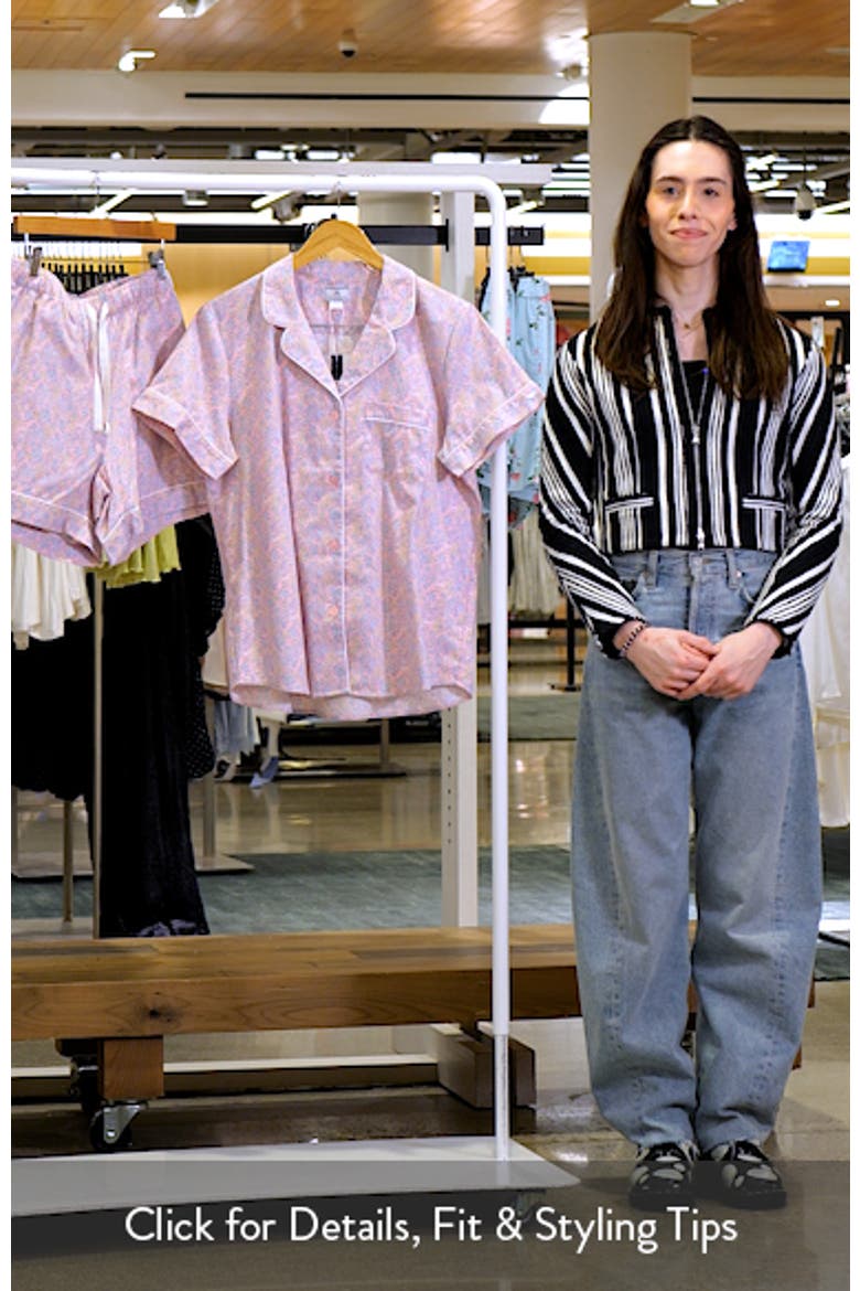 Brushed Cotton Twill Short Pajamas video