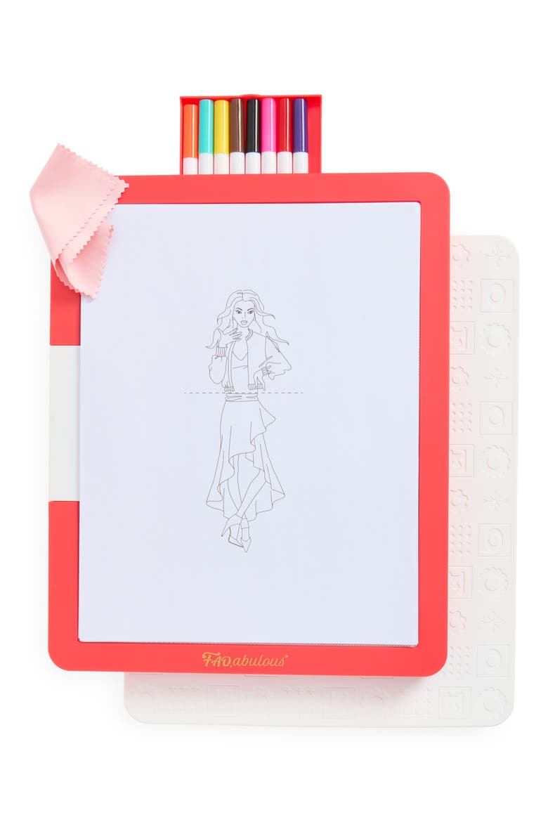 Fashion Designer LED Toy Set, Main, color, RED