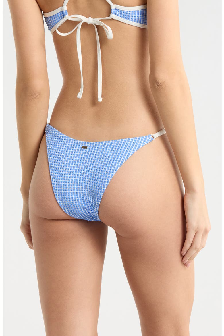 Poolside Hi Leg Skimpy Bikini Bottoms, Alternate, color, BLUE