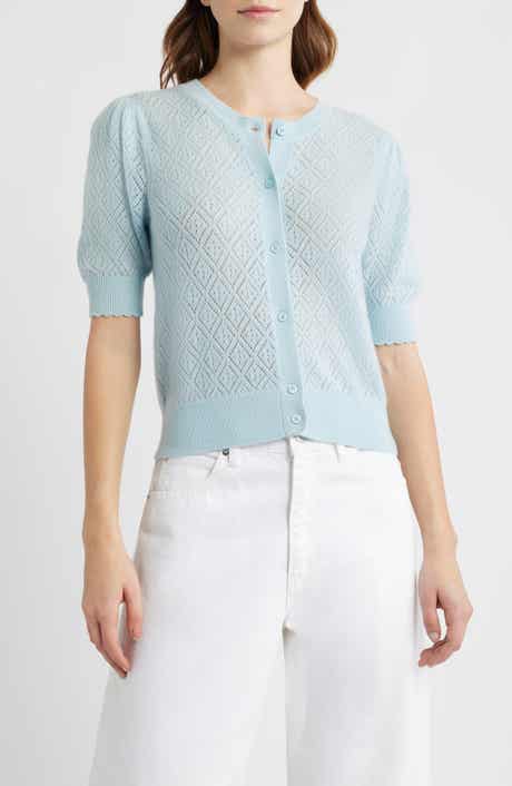 The Short Sleeve Cashmere Cardigan