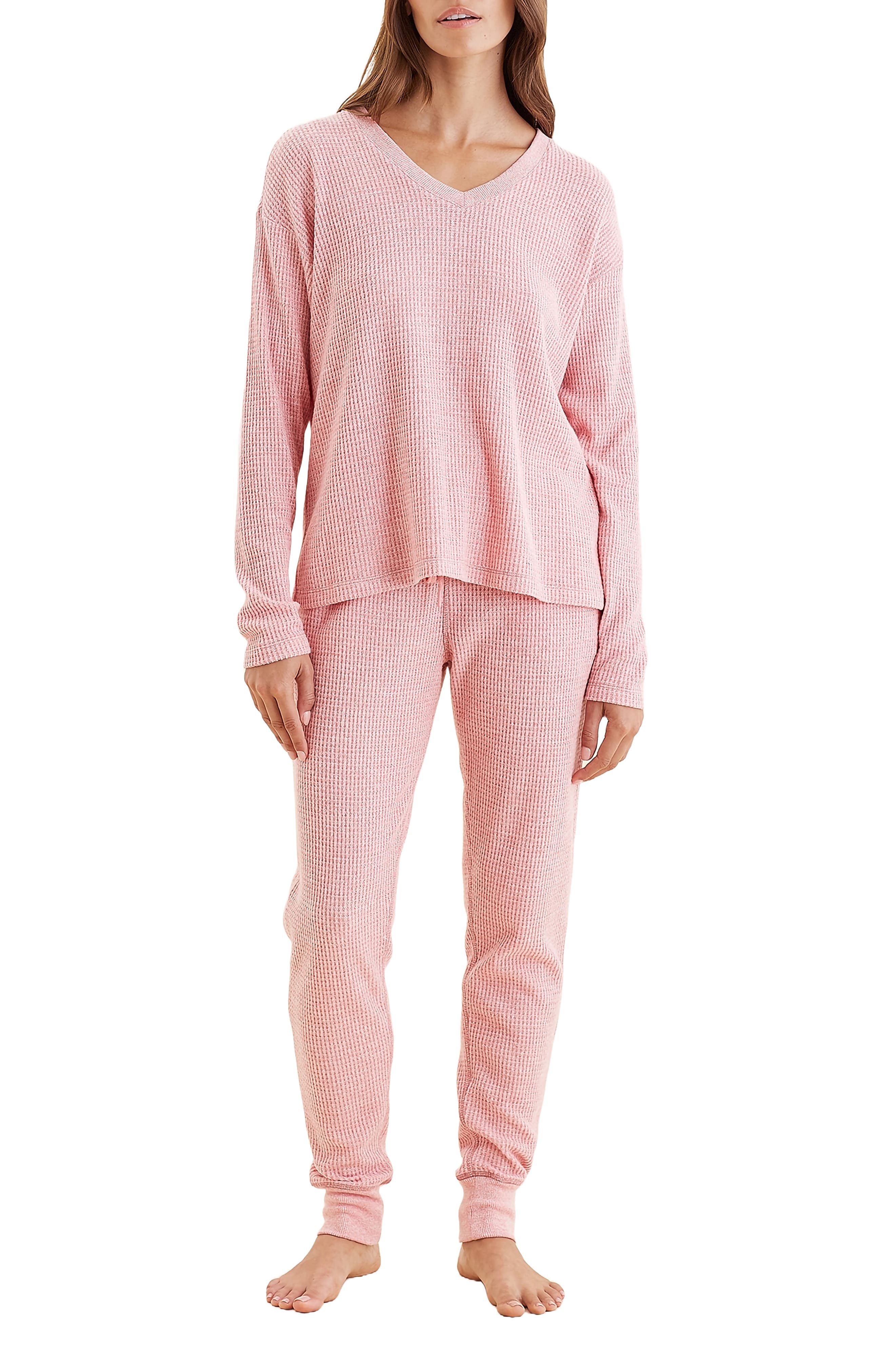 Papinelle Waffle Knit Pajamas