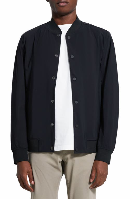 Theory Murphy Precision Bomber Jacket In Black